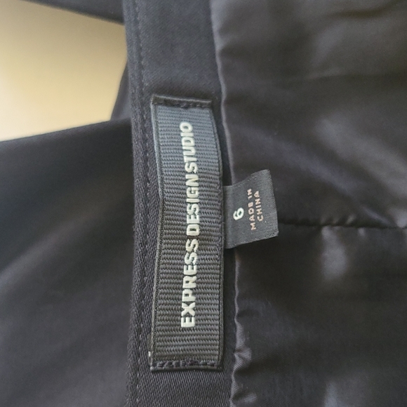Express Black Pencil Skirt - Picture 6 of 7